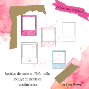 Marco de fotos con shaker - Archivo de Corte