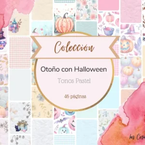 Colcción Otoño con Halloween - Tonos Pastel