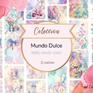 Colección Mundo dulce - Estilo Candy Color