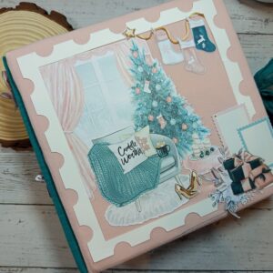 Álbum de Scrap grande de NAVIDAD 22x22