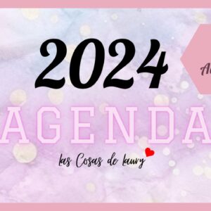 Agenda 2024 coloreable