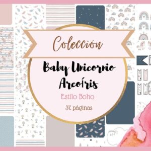 Colección Baby Unicornio Arcoíris - Estilo Boho
