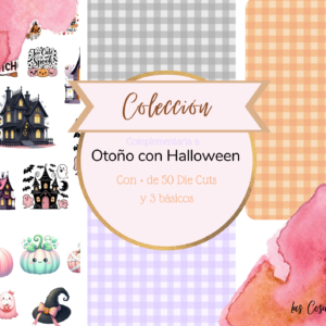 Complemento Die Cuts Colección Otoño con Halloween