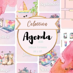 Colección Agenda 2025 - Estilo Candy Color